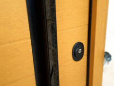Security door compact
